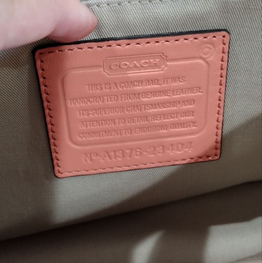 Coach Legacy Perforated Leather Cross body Bag - Picture 3 of 17